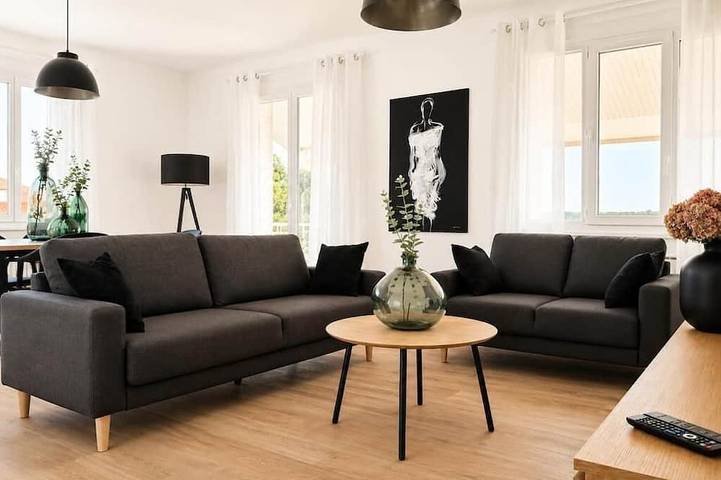 Maison de vacances pour 6 personnes, avec Jardin