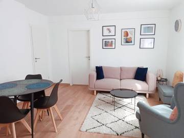 Gîte pour 4 personnes, avec terrasse à Illkirch-Graffenstaden