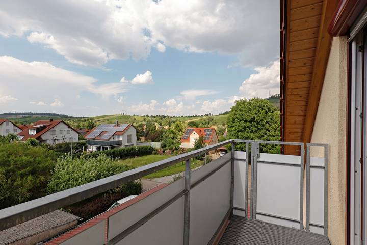 Ferienwohnung für 3 Personen, mit Balkon in Obersulm - 3