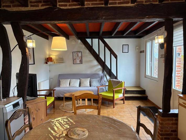 Location de vacances pour 4 personnes, avec terrasse et jardin à Bretteville-du-Grand-Caux - 4