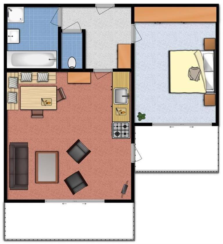 Ganze Ferienwohnung, Delano Appartements in Niederthai, Umhausen
