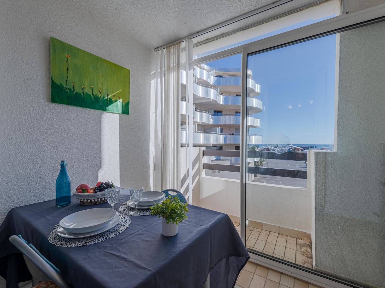 Appartement entier, Porte de la Mer Claudéa in Le Barcarès, Côte d'Améthyste