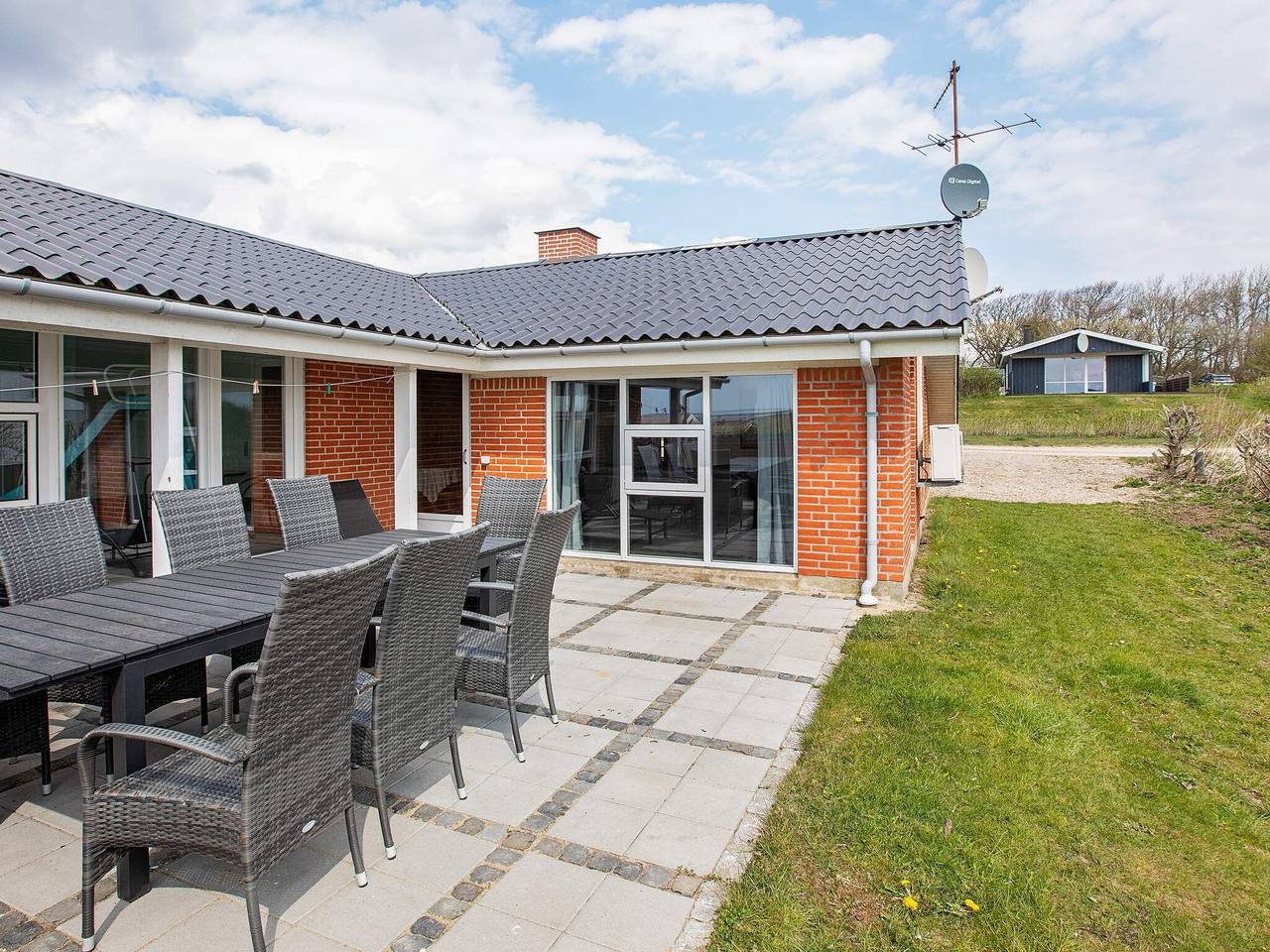 12 Personen Ferienhaus in Vestervig in Kærgården, Limfjord in Nordjütland