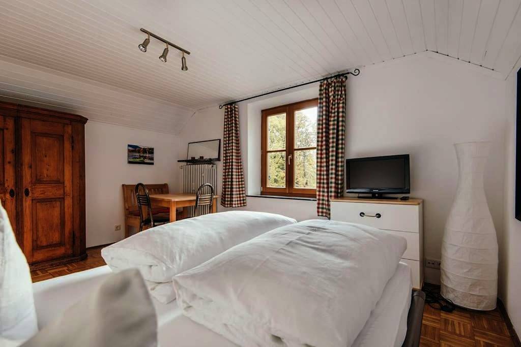 Ganze Wohnung, Ferienwohnung am Seidlpark in Murnau am Staffelsee, Das Blaue Land