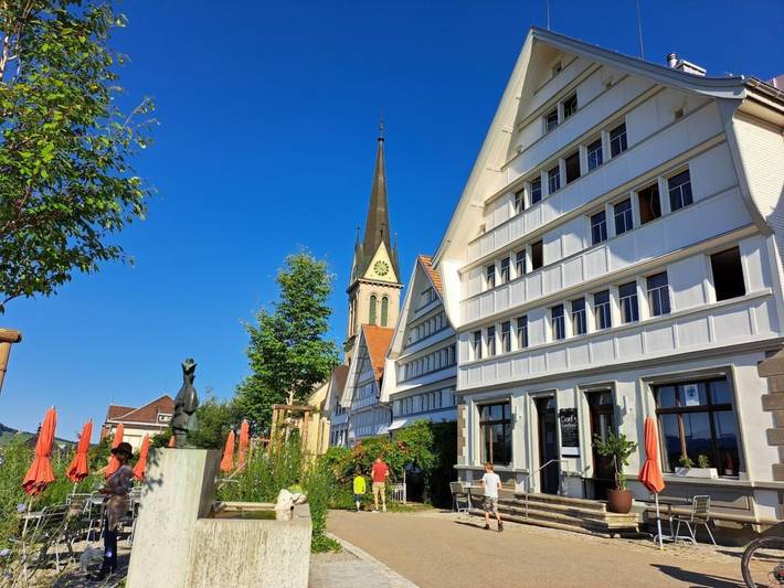 Ferienwohnung für 6 Personen, mit Balkon und Garten sowie Ausblick am Bodensee (Schweiz) - 2
