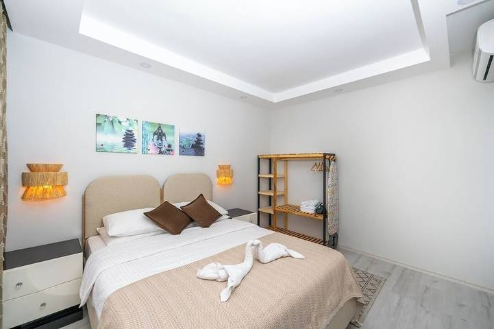 Ganze Wohnung, Charming, 2-bedroom apartment with Ac Wifi in amazing Antalya in Antalya, Provinz Antalya
