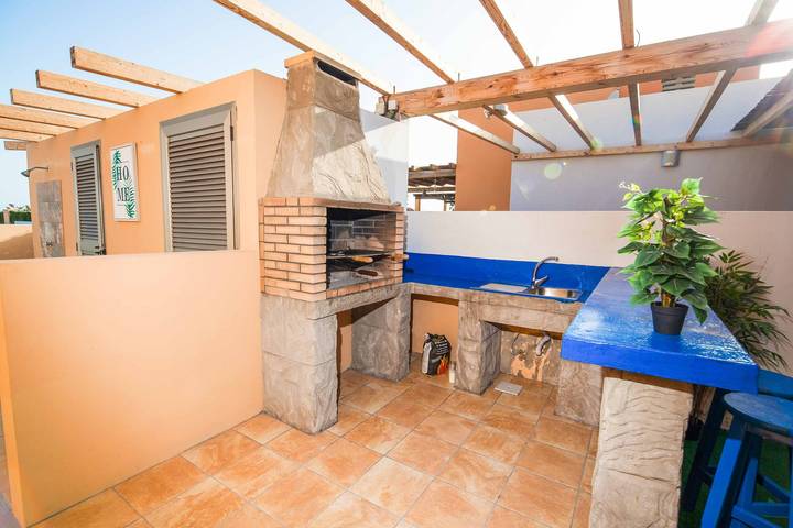 Casa rural para 7 personas, con jardín además de terraza y piscina en Antigua - 3