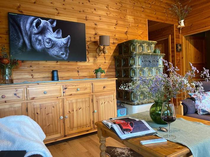 Ferienhaus für 6 Personen, mit Balkon und Terrasse sowie Garten und Ausblick in Ochsenfurt