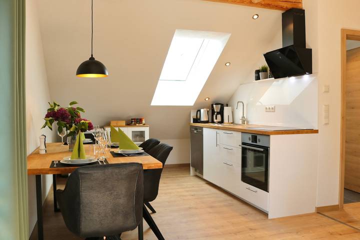 Ferienwohnung für 4 Personen, mit Balkon, kinderfreundlich in Krumbach (Schwaben)