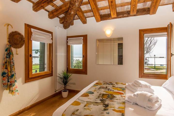 Ferienhaus für 3 Personen, mit Ausblick in Venedig