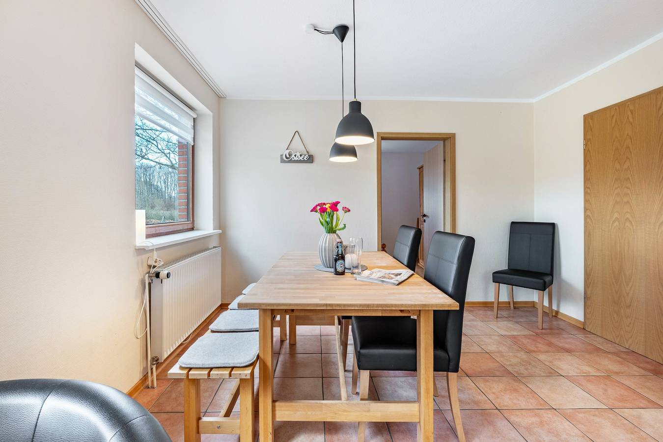 Ganze Wohnung, Ferienwohnung 'Ankerplatz' mit Privatterrasse, Gemeinschaftsgarten und Wlan in Westerholz, Schleswig-Flensburg