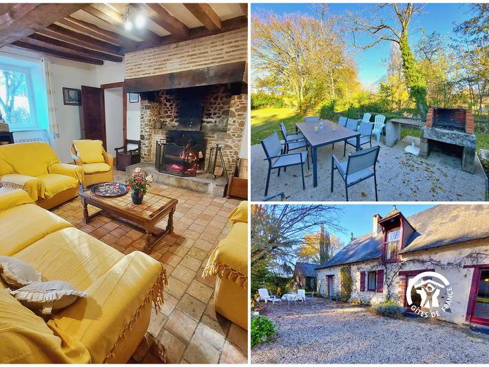 Gîte pour 6 personnes, avec Terrasse et Jardin à Saint-Sulpice (Mayenne)