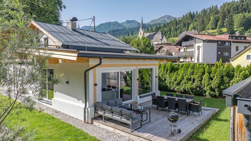 Chalet voor 10 personen, met sauna en tuin, met huisdier in Fieberbrunn