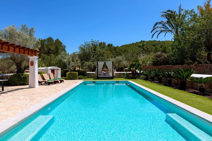 Ferienhaus für 8 Personen, mit Pool und Terrasse sowie Garten in St Llorenc de Balafia - 3