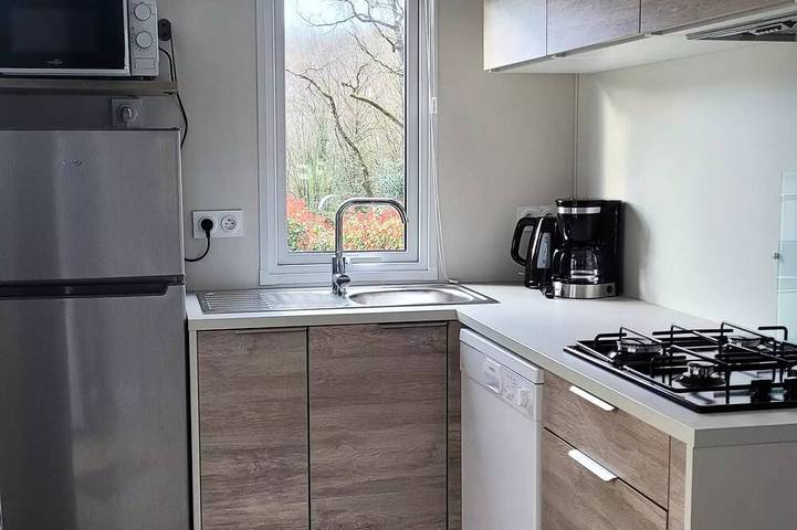 Mobil home pour 6 personnes, avec terrasse - 1