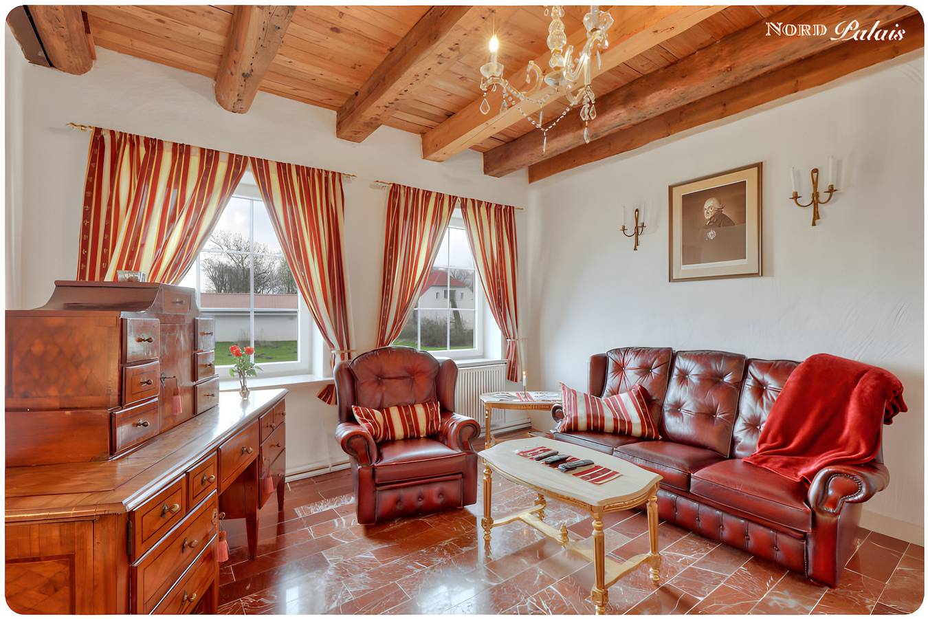 Ganze Wohnung, Ferienwohnung 'Maisonette Suite' mit Gemeinschaftsgarten und Wi-Fi in Emmelsbüll-Horsbüll, Nordfriesland