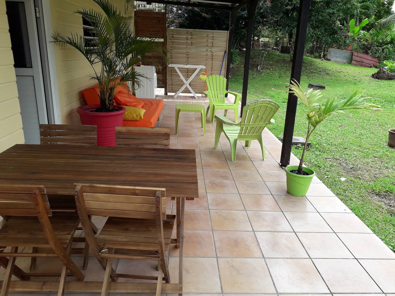 Apartamento entero, Apartamento encantador en Saint-Joseph con jardín y terraza, 60 m² in Saint-Joseph (Caribbean), Martinica