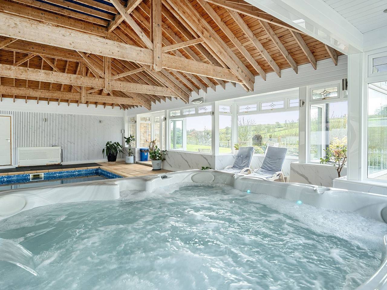 Cottage für 4 Personen mit Pool in Cornwall