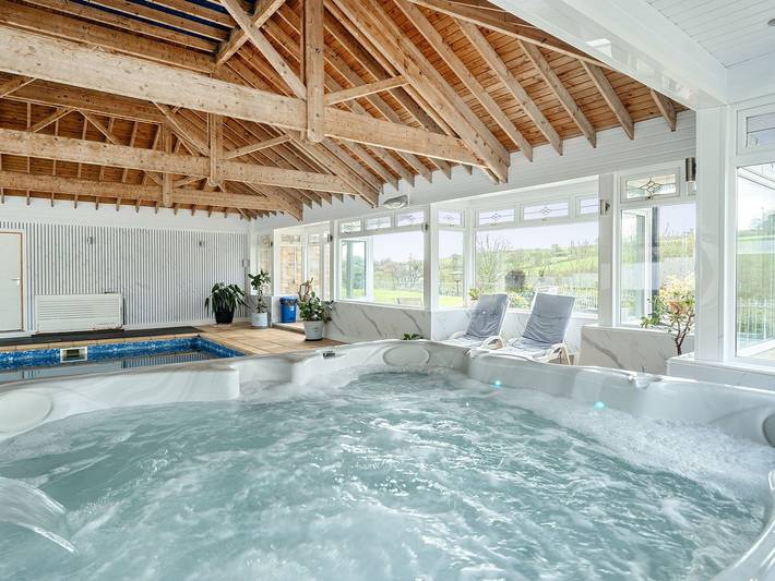 Cottage für 4 Personen, mit Pool und Garten in Cornwall