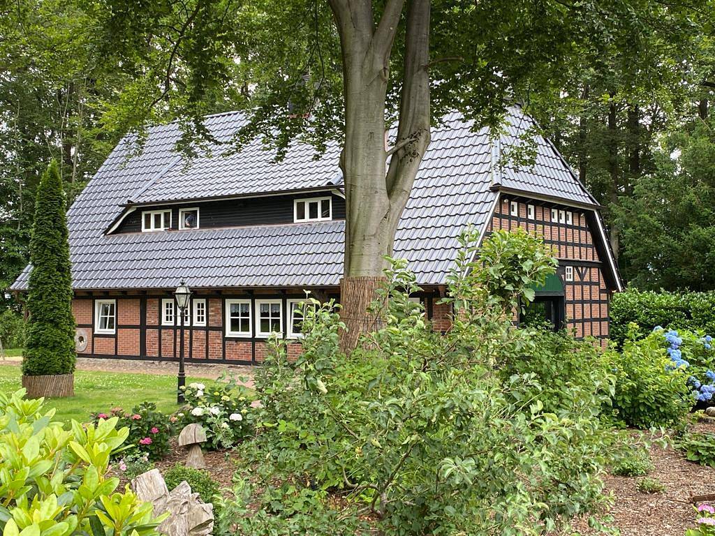 Ferienhaus Familie Martens - Idyllisches Landhaus mit Pool und Sauna in Sittensen, Nordheide