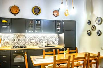 Gîte pour 6 personnes, avec balcon et jardin dans Cardedu