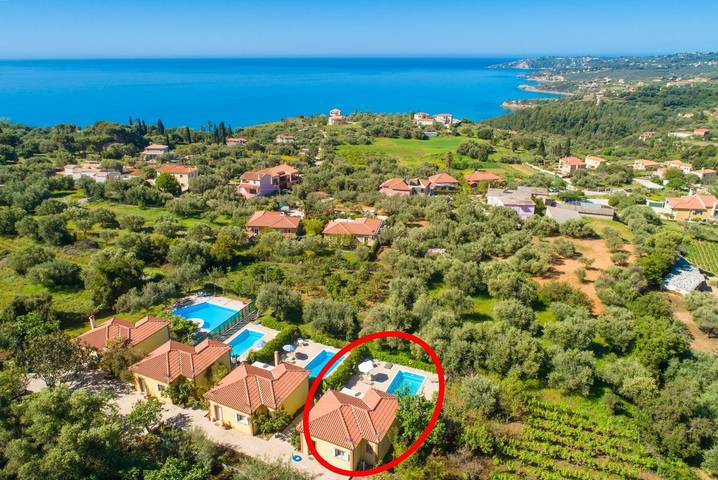 Villa für 2 Personen, mit Meerblick und Garten in Kefalonia - 3