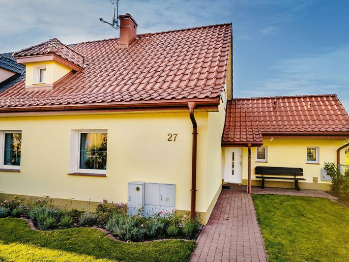 Stilvolles Haus ganz nah am Meer in Mielno, Jezioro Jamno