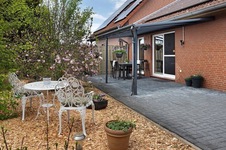 Ferienhaus für 5 Personen, mit Garten