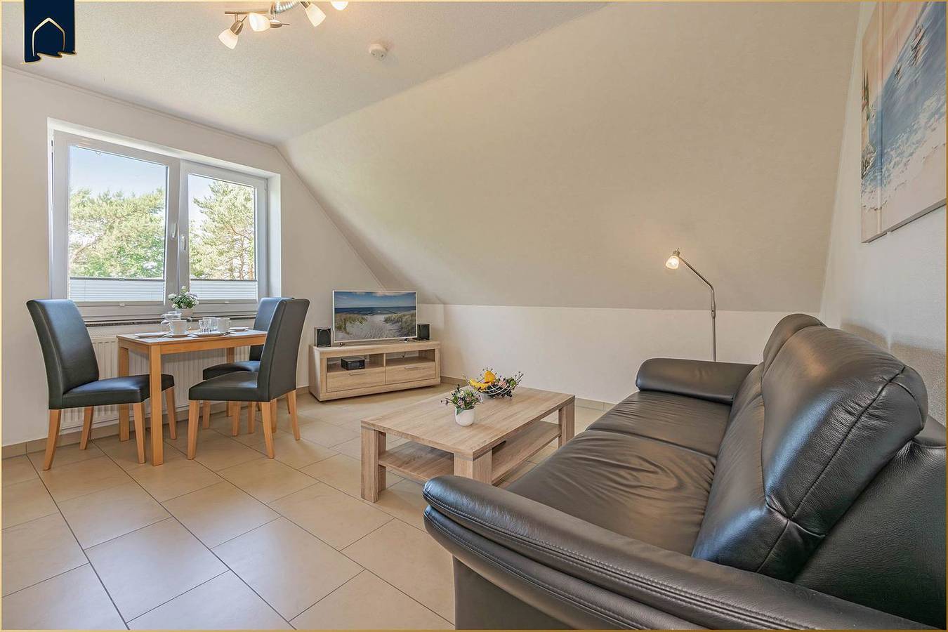 Apartamento entero, Apartamento de vacaciones para 3 personas con jardín in Koserow, Bernsteinbäder