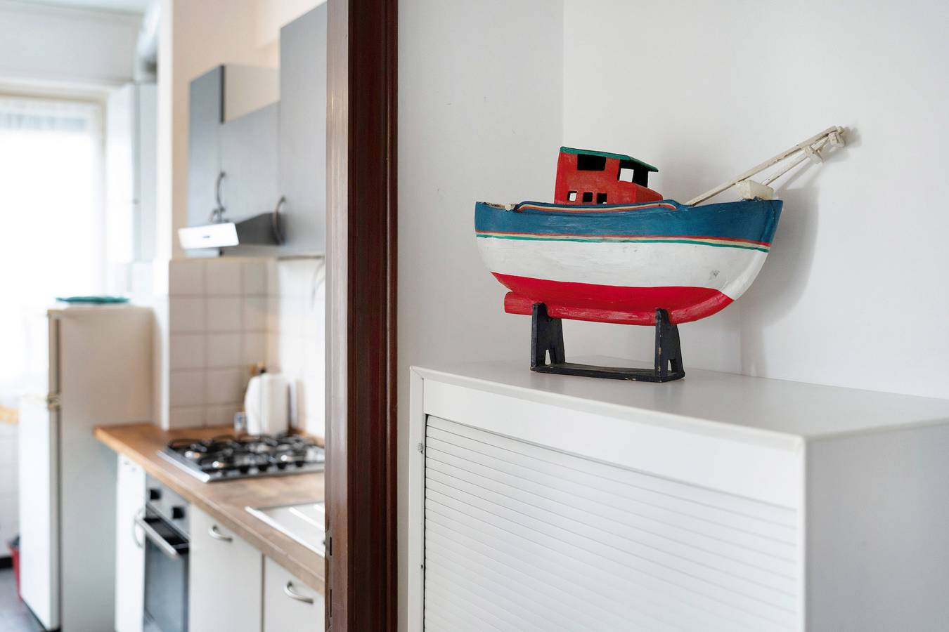Ganze Wohnung, Apartment 'Giaco' mit Meerblick, Balkon und Wlan in Sestri Levante (Stadt), Sestri Levante