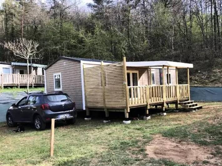 Mobil home pour 6 personnes, avec bassin pour enfant à Thonac - 2