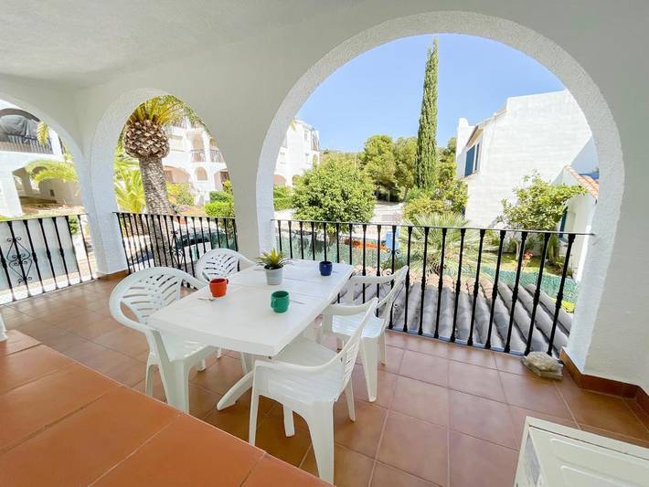 Vakantieappartement voor 4 personen, met zwembad en terras in Peñiscola