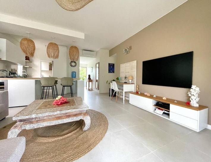 Appartement de vacances pour 6 personnes, avec jardin et piscine