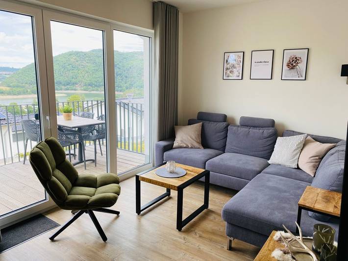 Ferienhaus für 4 Personen, mit Sauna und Ausblick sowie Seeblick und Garten in Diemelsee - 2