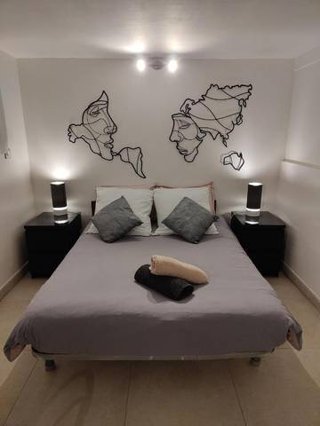 Chambre d’hôte pour 4 personnes, avec jardin et vue dans Seine-Saint-Denis