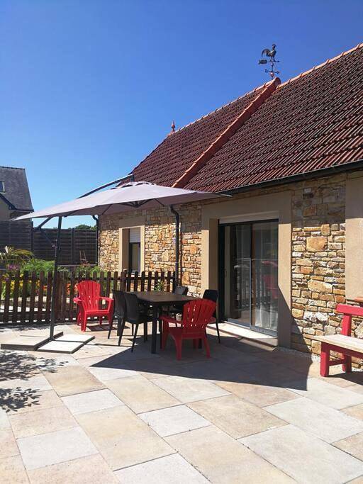 Gîte pour 3 personnes, avec terrasse et jardin en Bretagne - 4