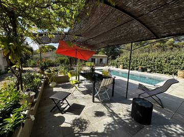 Chambre d’hôte pour 2 personnes, avec piscine et jardin dans le Vaucluse