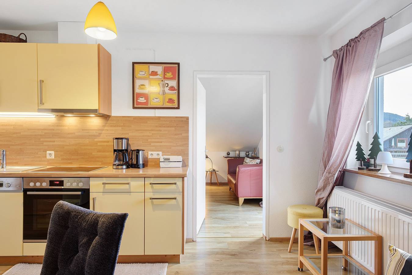 Ganze Wohnung, Ferienwohnung 'Eulennestle' mit Gemeinschaftsterrasse, Balkon und Wi-Fi in Lenzkirch, Südschwarzwald
