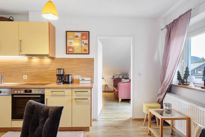 Ganze Wohnung, Ferienwohnung 'Eulennestle' mit Gemeinschaftsterrasse, Balkon und Wi-Fi in Lenzkirch Ort, Lenzkirch