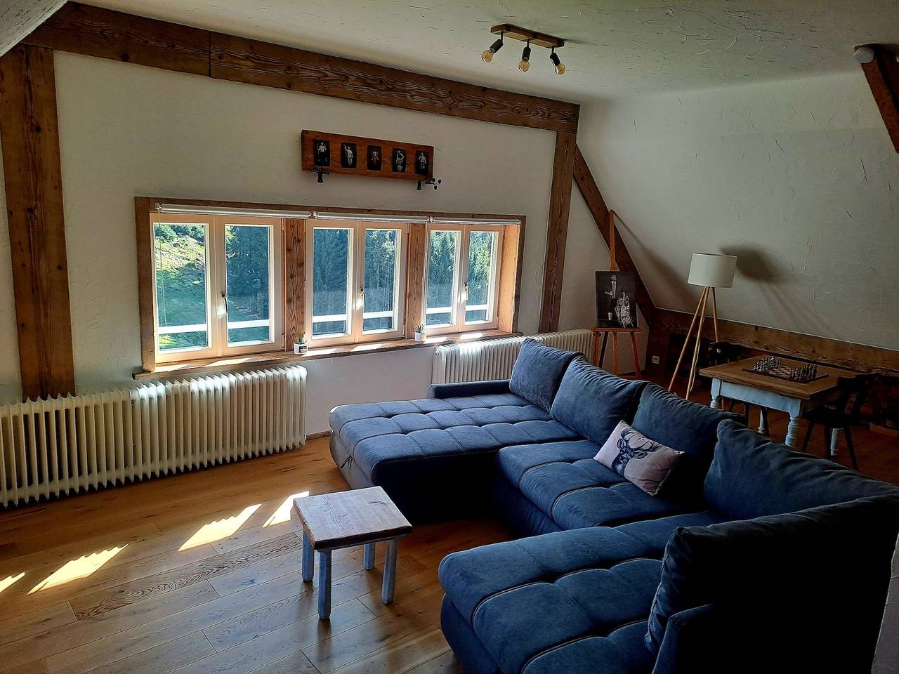 Ganze Wohnung, Ferienwohnung 'Schwarzwald Chalet - Karlshütte' mit Bergblick, privater Terrasse und Wlan in Gütenbach, Südschwarzwald