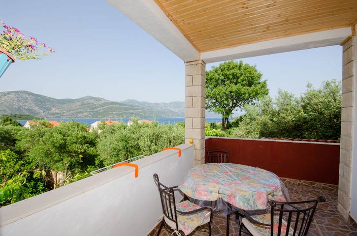 Ganze Wohnung, Apartment Slavka in Račišće (Dalmatien), Korcula