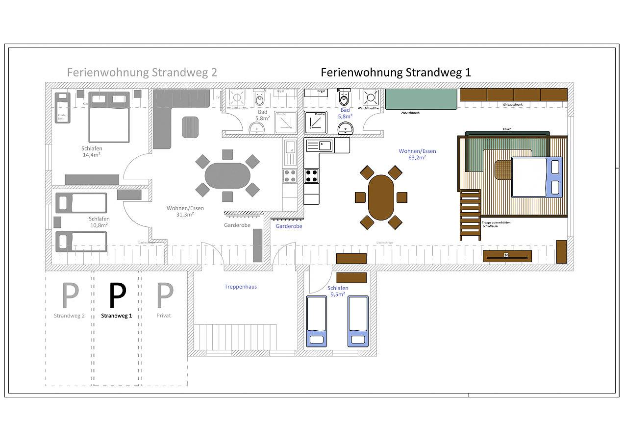 Apartamento entero, Strandweg 1 in Nienhagen, Rostock y sus alrededores