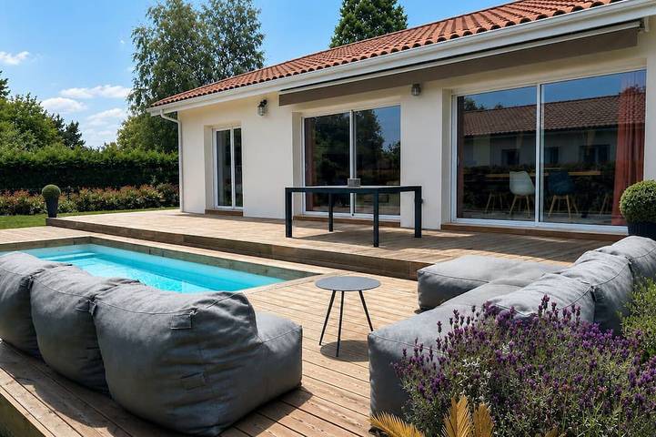 Location de vacances pour 8 personnes à Saint-Yaguen