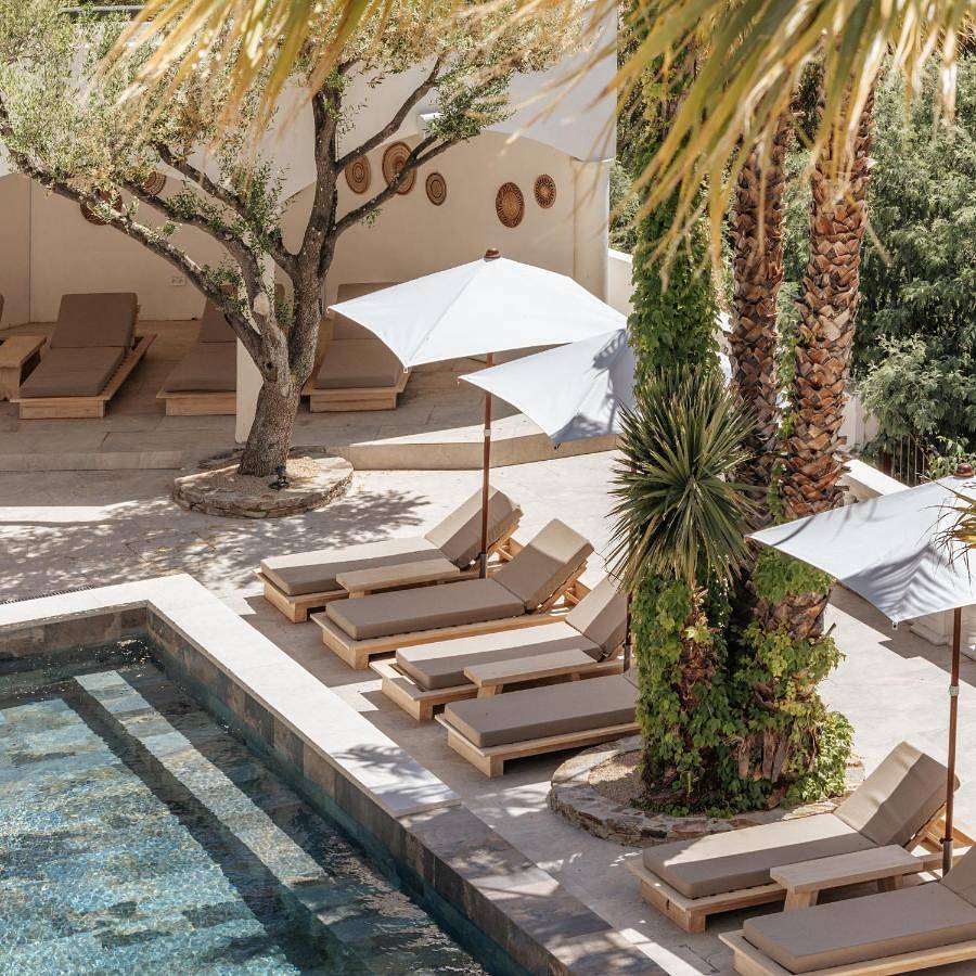 Hôtel pour 3 personnes avec piscine in Bormes-les-Mimosas, Parc national de Port-Cros