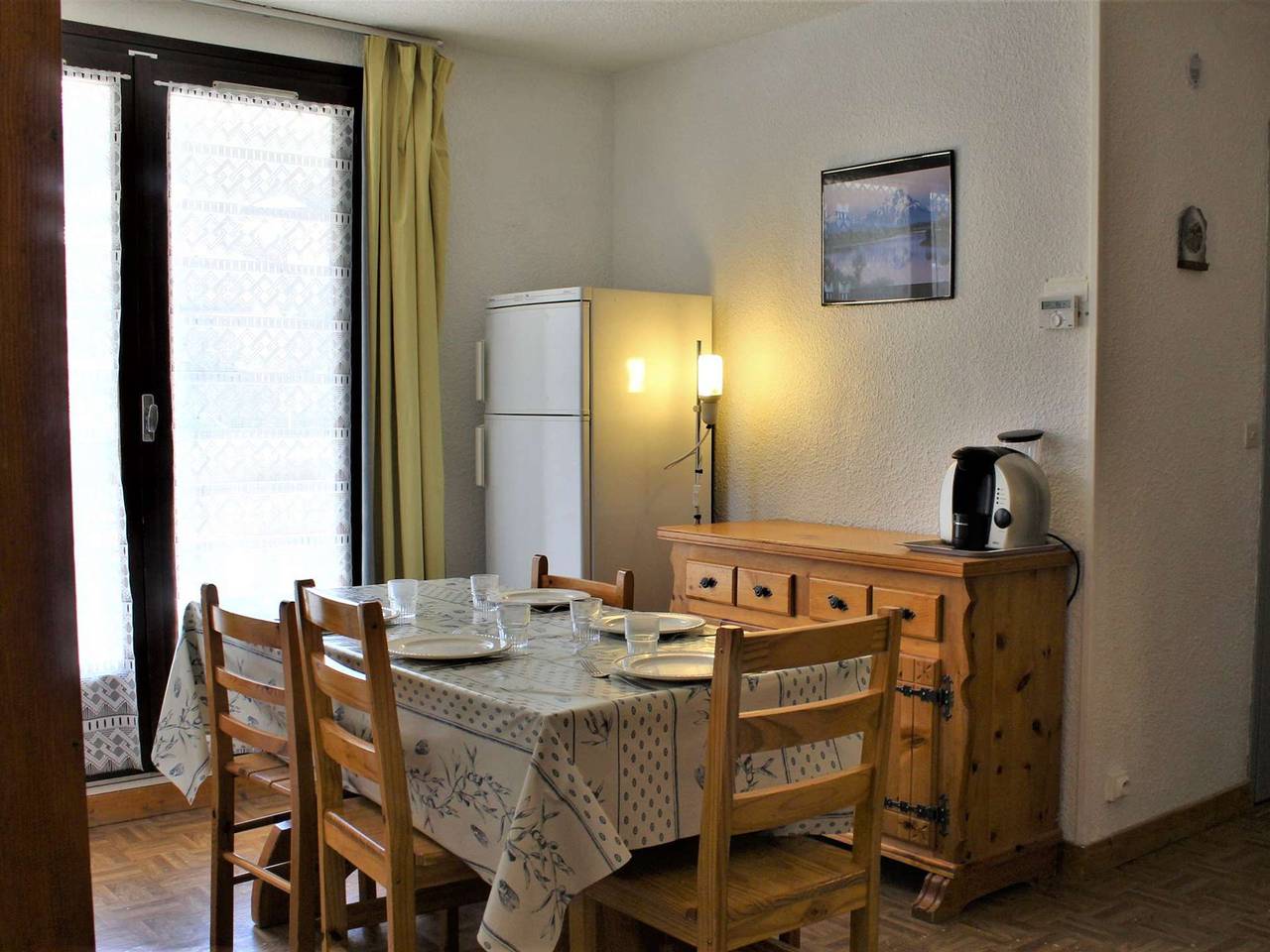 Apartamento entero, Apartamento céntrico con vistas, 3 piezas, 6 plazas, cerca de las pistas en Risoul 1850 in Station de Risoul, Risoul