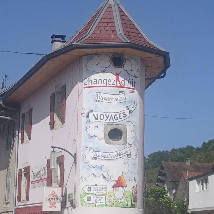 Gîte pour 3 personnes, avec vue à Frangy