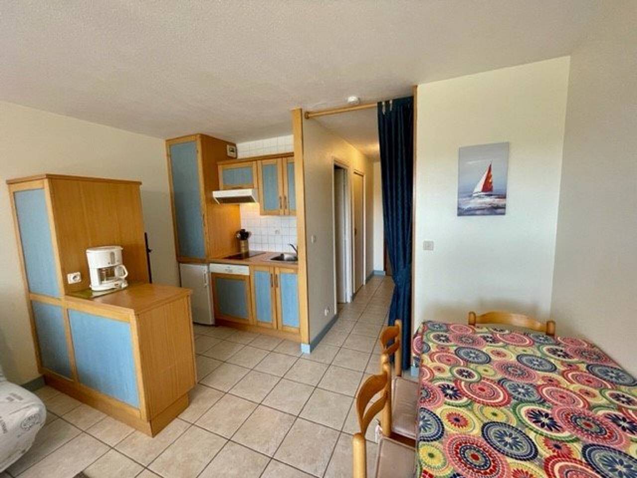 Studio entier, Studio charmant 30m² à Quiberon, proche plage, quartier calme, 4 pers, bien équipé in Quiberon, Côte des Mégalithes