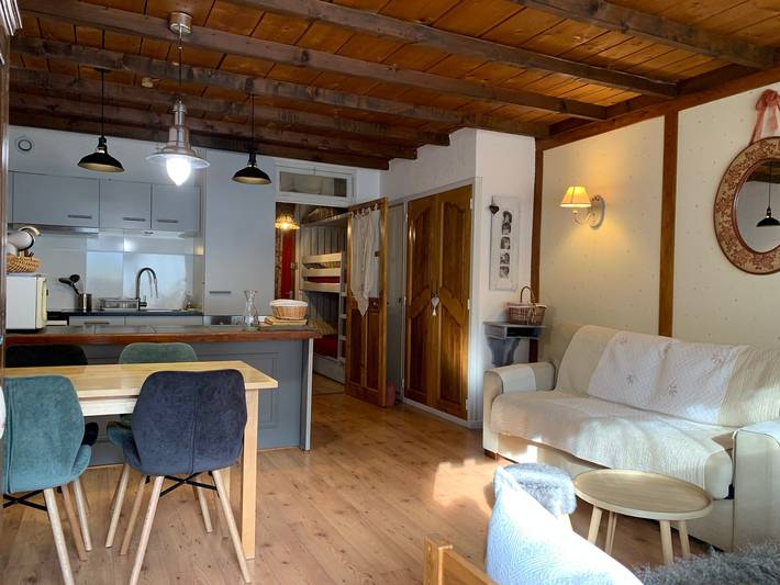 Ganzes Studio, Renoviertes Studio, Südbalkon an Pisten, für 4 in Pra Loup in Pra-Loup, Uvernet-Fours