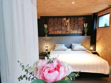 Gîte pour 2 personnes, avec terrasse et jardin à Langueux