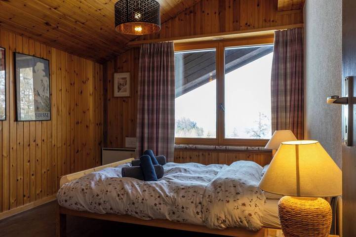 Gîte pour 8 personnes, avec balcon dans Siviez - 2